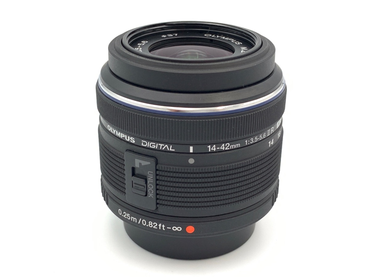 OLYMPUS オリンパス M.ZUIKO 14-42mm ⅡR ブラック 中古】オリンパス M.ZUIKO DIGITAL 14-42mm F3.5-5.6 II R ブラック