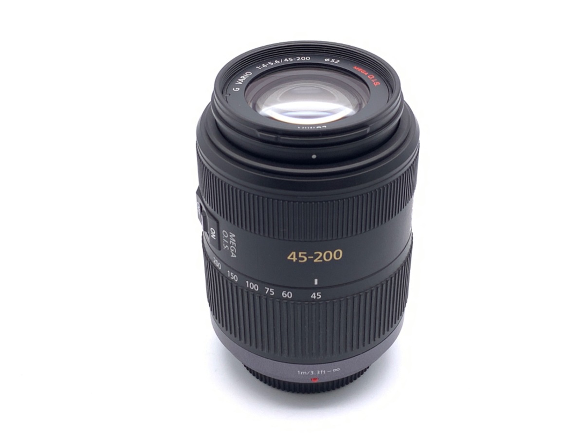 中古】LUMIX G VARIO 45-200/4.0-5.6 MEGA O.I.S. (H-FS045200) 在庫