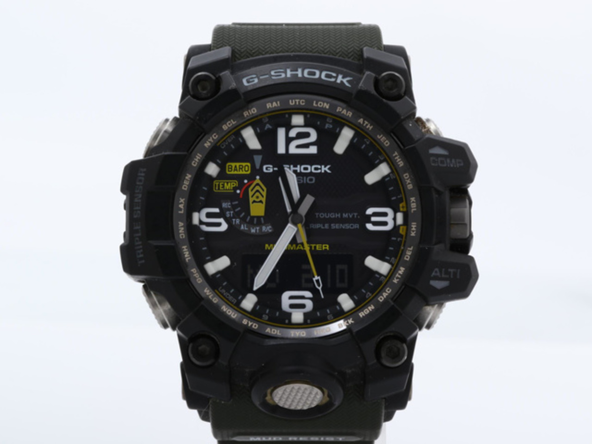 中古：AB(良品)】カシオ G-SHOCK マッドマスター ブラック GWG-1000 