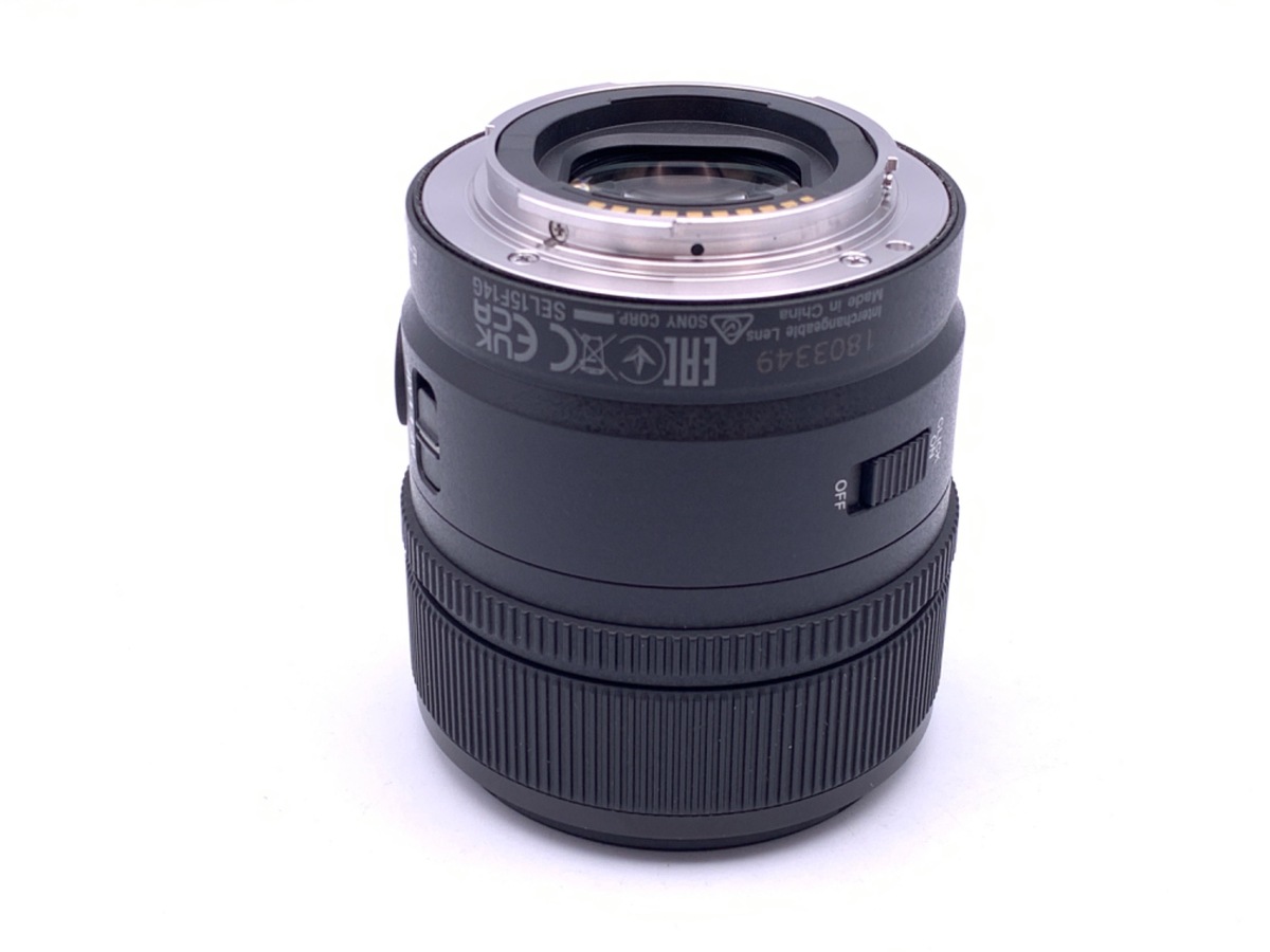 中古：A(美品)】ソニー E 15mm F1.4 G [SEL15F14G] | 2447020071487