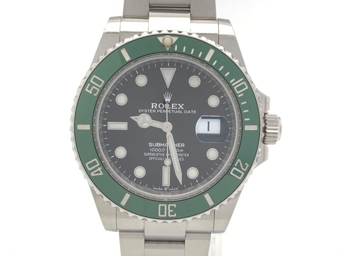 ロレックス(ROLEX) サブマリーナー デイト ブラック 126610LV ステンレススティール グリーンベゼル