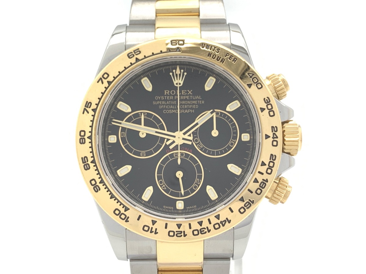 ロレックス(ROLEX) デイトナ ブラック 116503 ステンレススティール/イエローゴールド