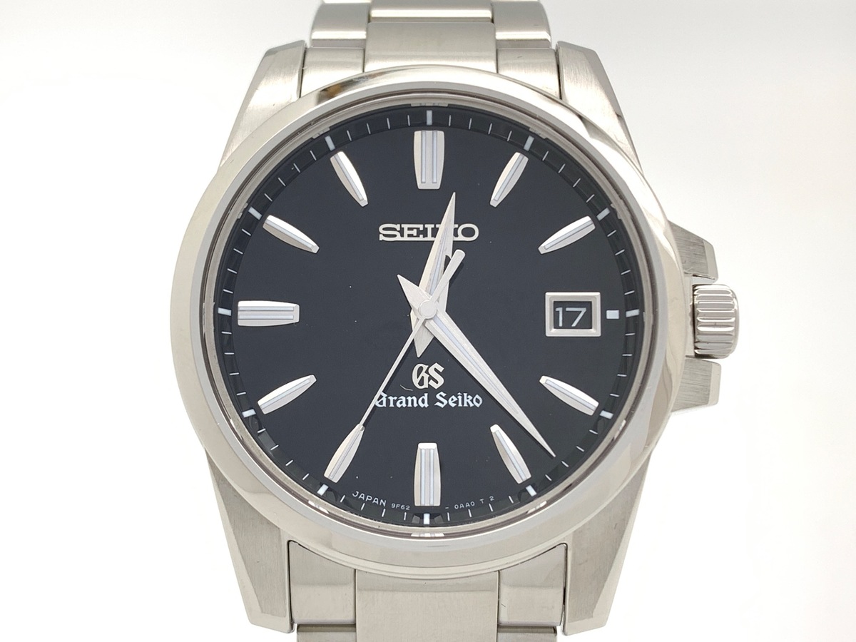 GrandSeiko グランドセイコー　腕時計　SBGX055 9F62-0AA 中古：AB(良品)】グランドセイコー クォーツ ブラック SBGX055/9F62