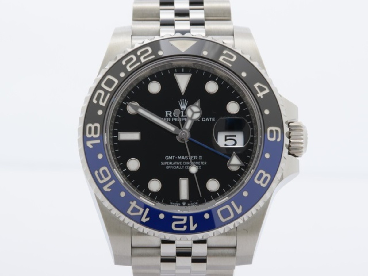美品純正 現行ロレックスジュビリーブレス M126710BLNR 人気モデルが入荷いたしました【GMT-MASTERll Ref.126710BLNR