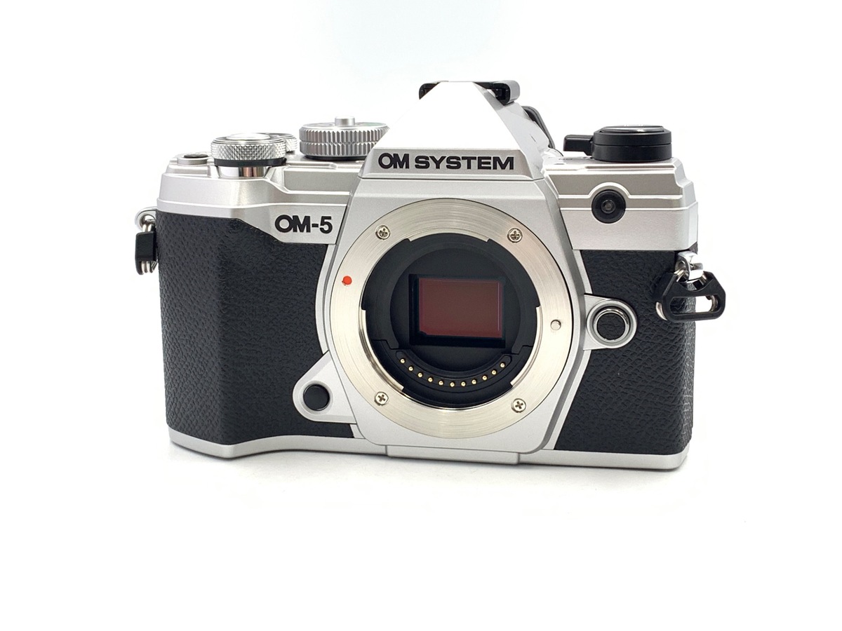 中古：A(美品)】OM SYSTEM OM-5 ボディ シルバー | 2447020102013