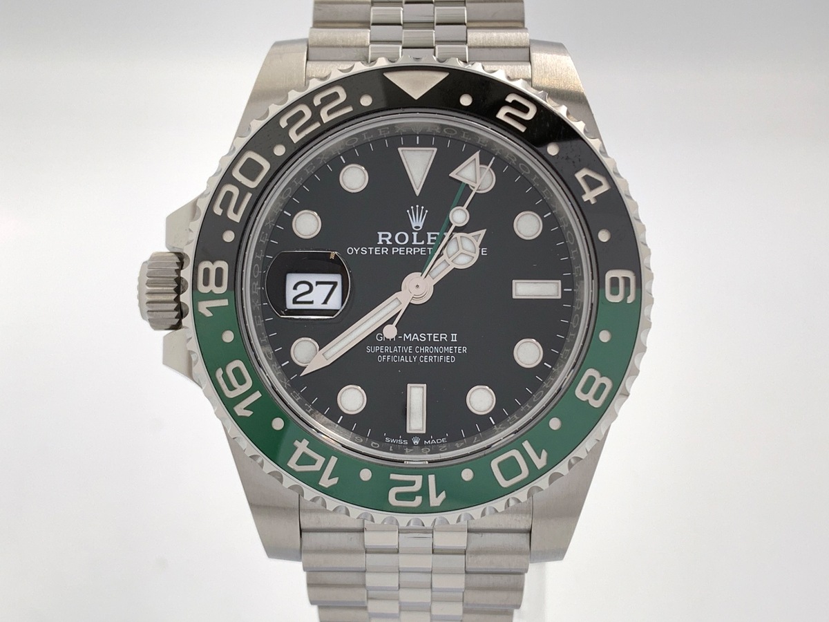 ロレックス(ROLEX) GMTマスターII ブラック 126720VTNR ステンレススティール ジュビリーブレス