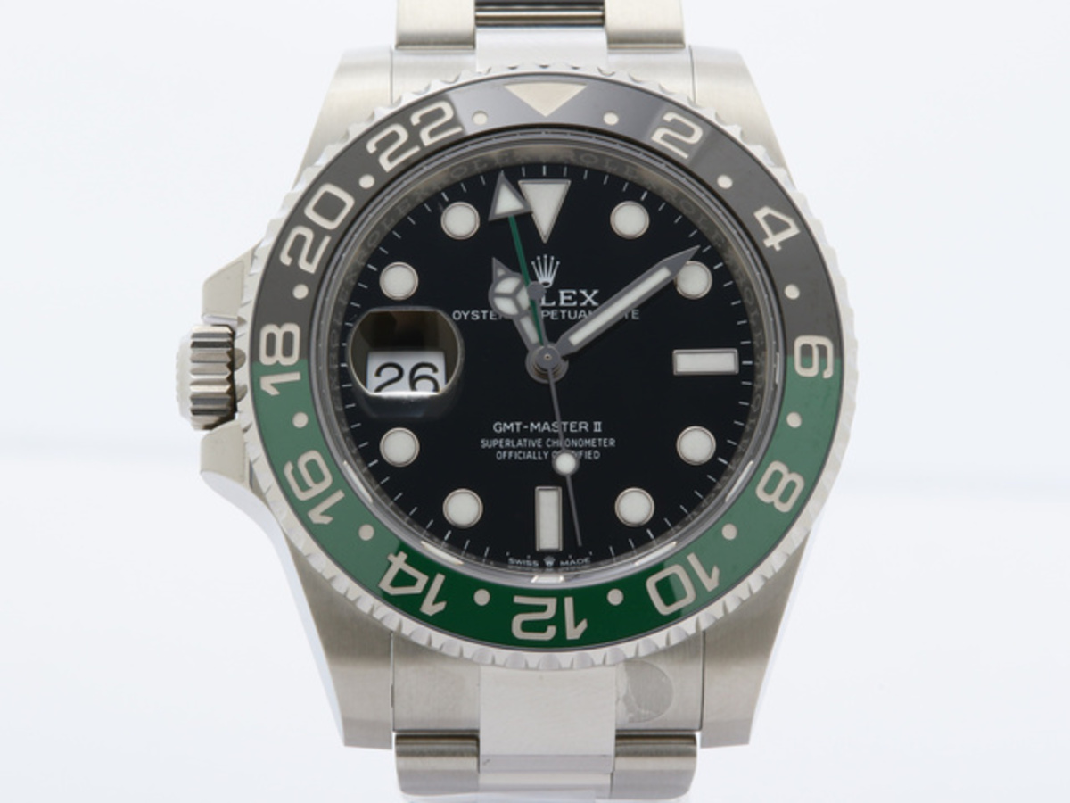 ロレックス(ROLEX) GMTマスターII ブラック 126720VTNR ステンレススティール オイスターブレス
