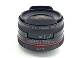 中古】ペンタックス HD PENTAX-DA 15mm F4 ED AL Limited ブラック
