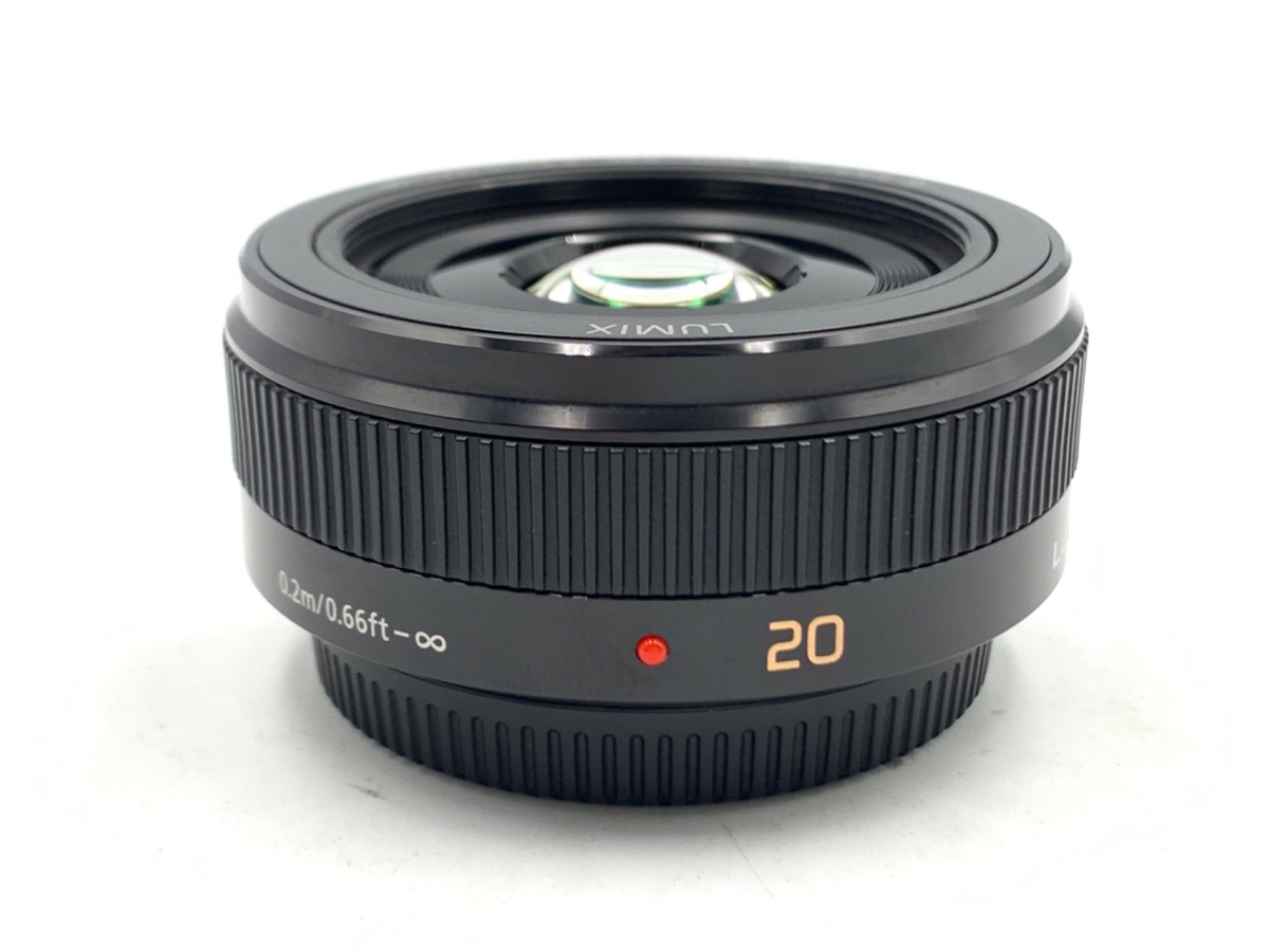 LUMIX G 20mm/F1.7 II ASPH. H-H020A-K [ブラック] 中古価格比較