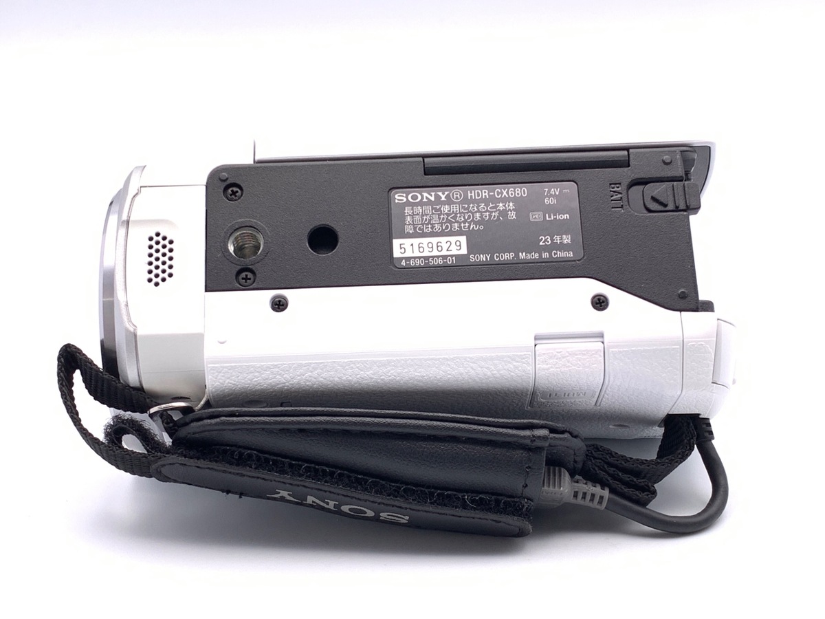 SONY HDR-CX680 デジタルHDビデオカメラレコーダーホワイト レンタル] ソニー ビデオカメラ HDR-CX680 ホワイト - Rentio