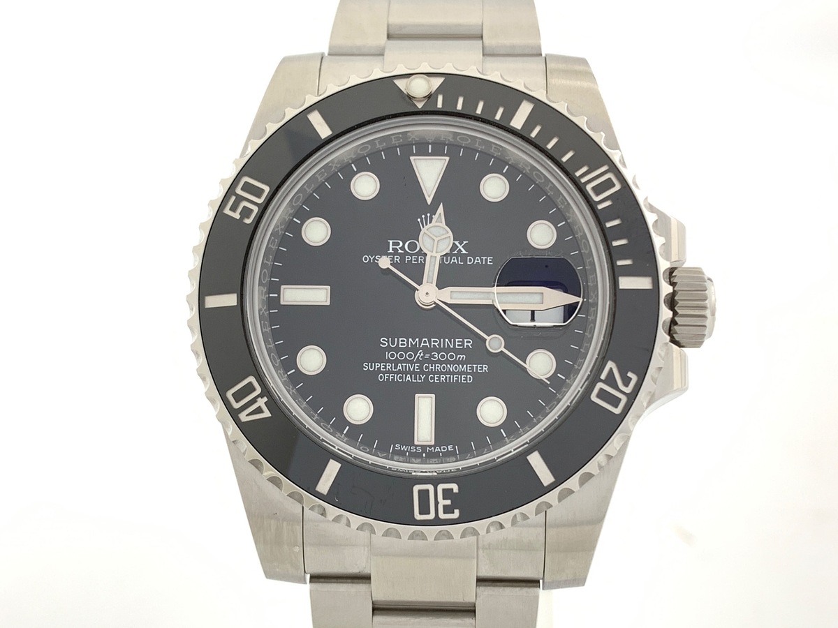 ロレックス(ROLEX) サブマリーナー デイト ブラック 116610LN ステンレススティール