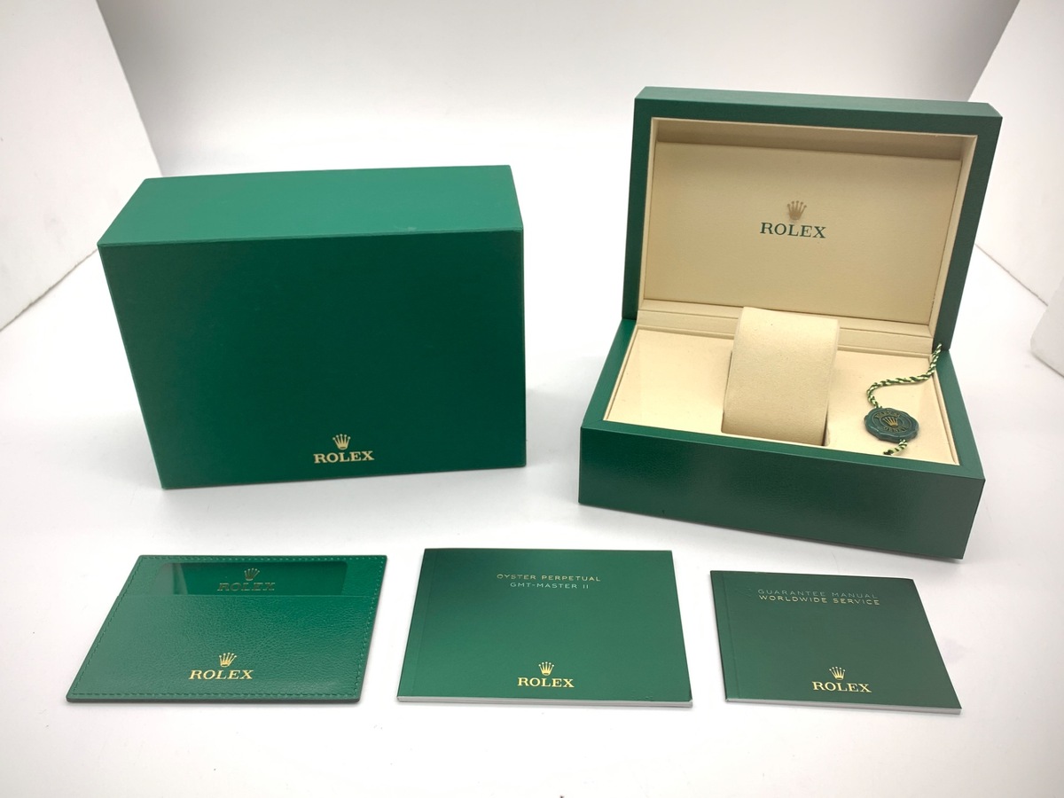 ロレックス(ROLEX) GMTマスターII ブラック 126711CHNR ステンレススティール/ローズゴールド オイスターブレス ブラック/ブルーベゼル