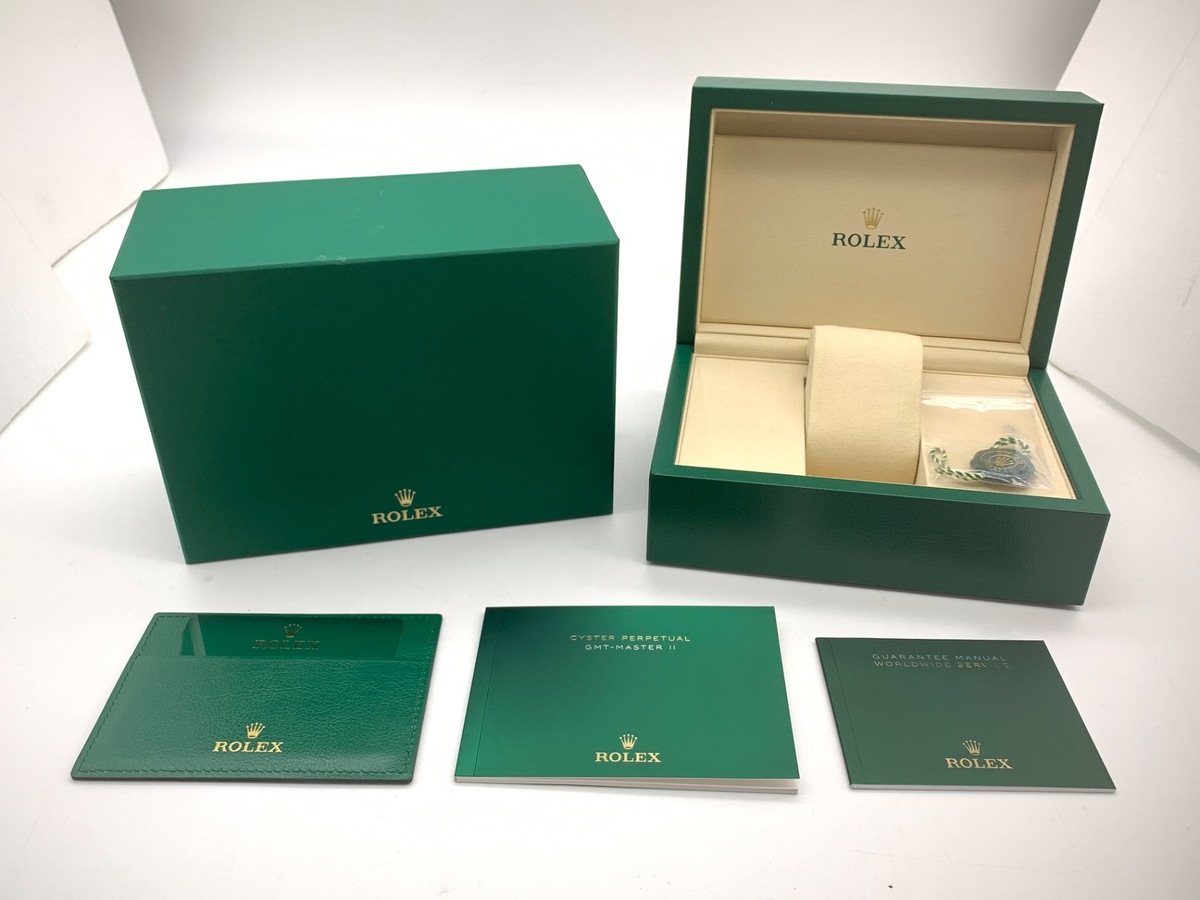 ロレックス(ROLEX) GMTマスターII ブラック 126713GRNR ステンレススティール/イエローゴールド ジュビリーブレス