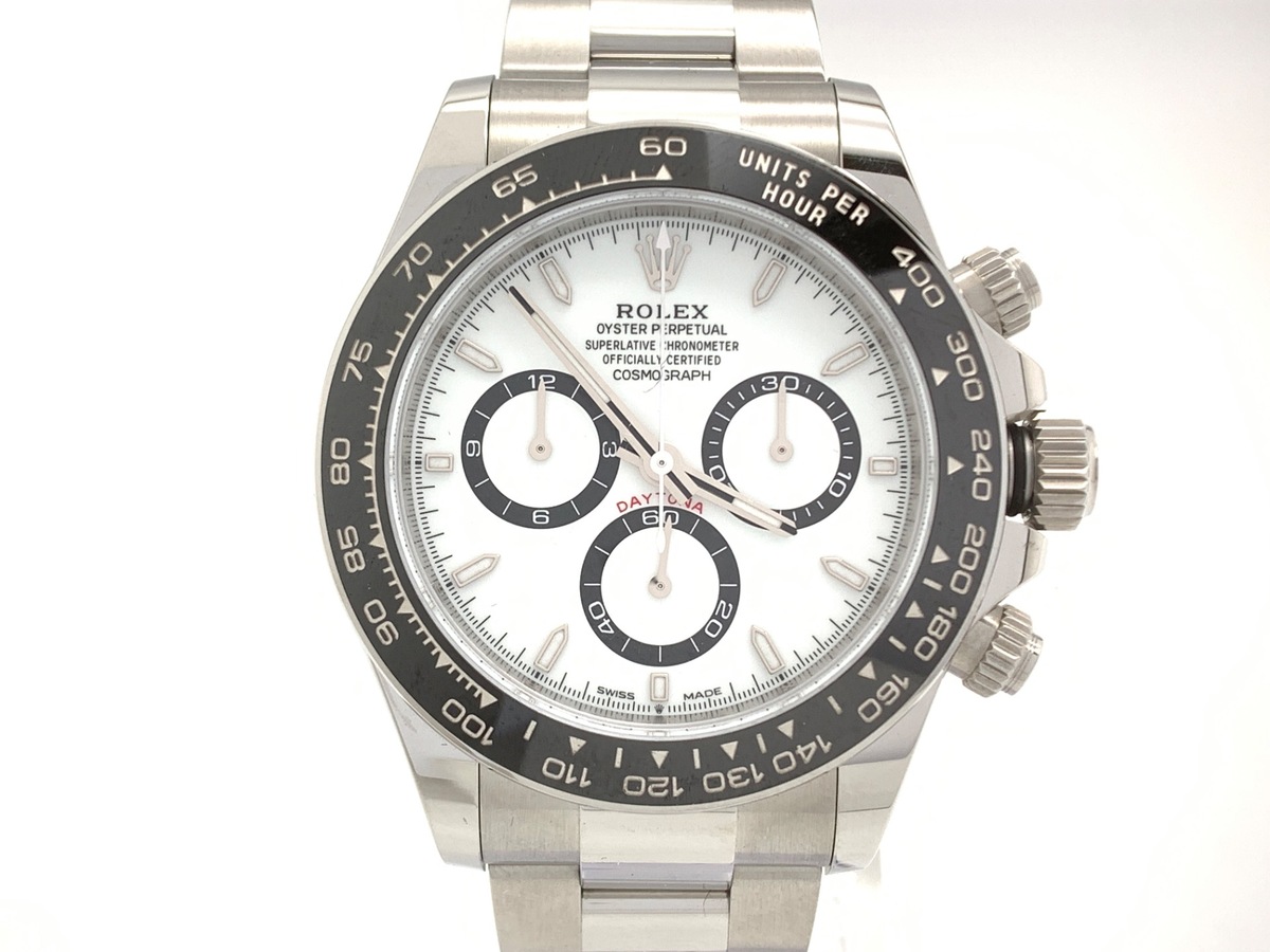 ロレックス(ROLEX) デイトナ ホワイト 126500LN ステンレススティール