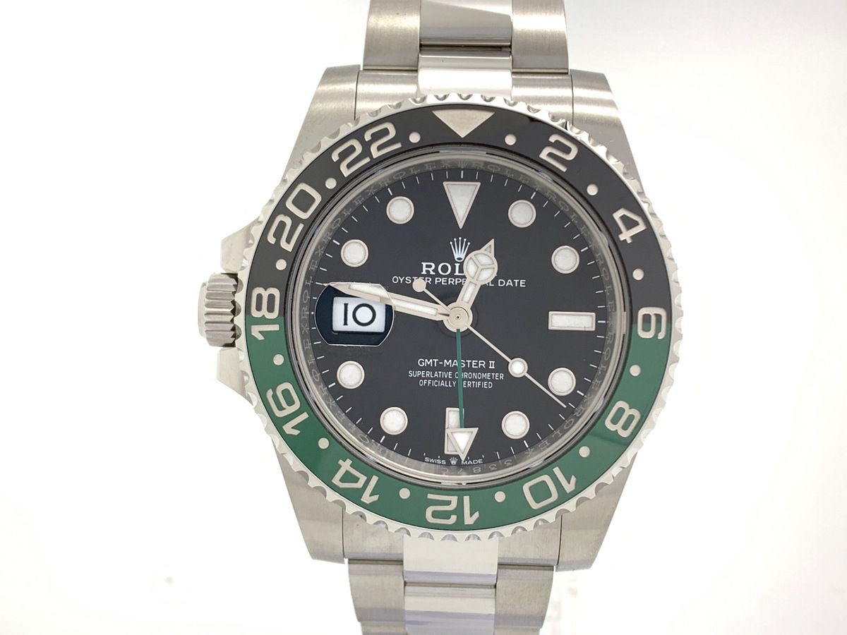 ロレックス(ROLEX) GMTマスターII ブラック 126720VTNR ステンレススティール オイスターブレス