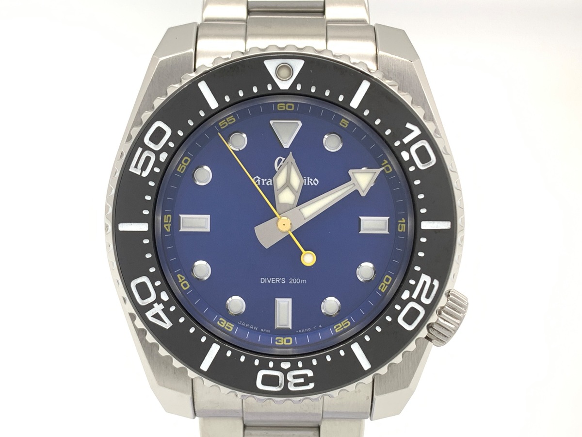 グランドセイコー クォーツ ブルー SBGX337/9F61-0AL0 ステンレススティール