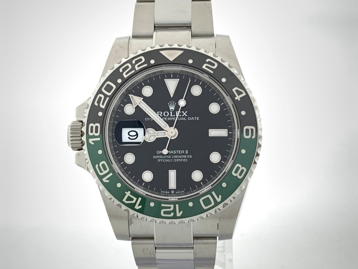 ロレックス(ROLEX) GMTマスターII ブラック 126720VTNR ステンレススティール オイスターブレス