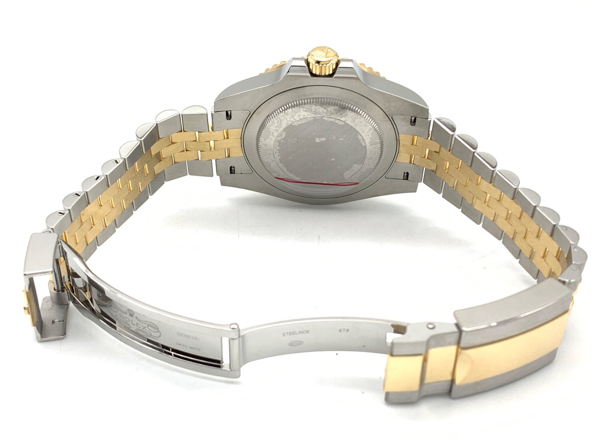 ロレックス(ROLEX) GMTマスターII ブラック 126713GRNR ステンレススティール/イエローゴールド ジュビリーブレス