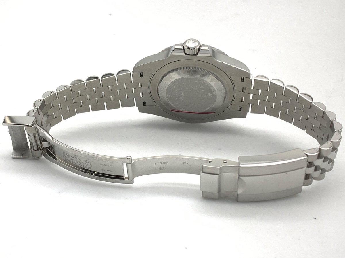 ロレックス(ROLEX) GMTマスターII ブラック 126710BLRO ステンレススティール ブルー/レッドベゼル ジュビリーブレス ブルー/レッドベゼル