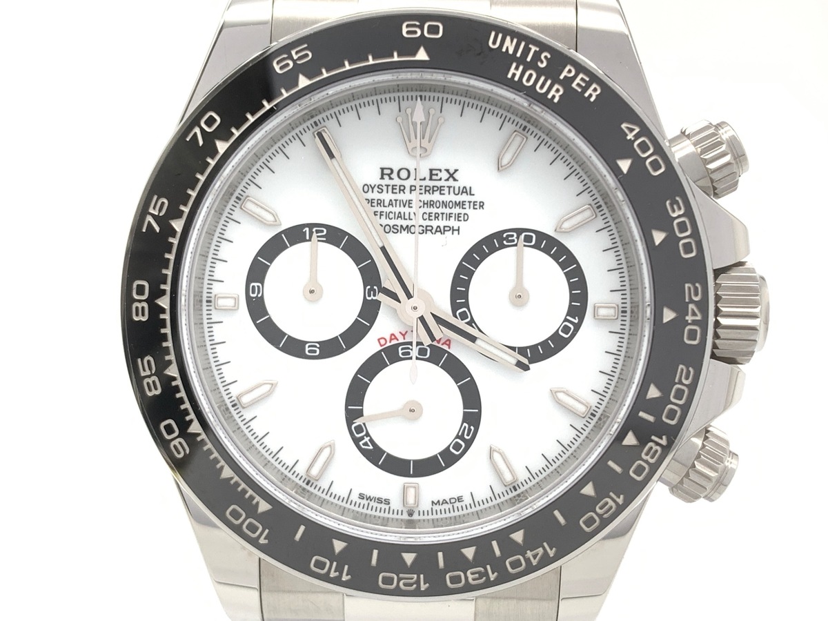 ロレックス(ROLEX) デイトナ ホワイト 126500LN ステンレススティール