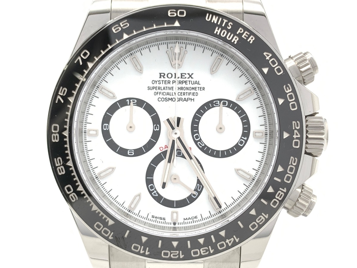 ロレックス(ROLEX) デイトナ ホワイト 126500LN ステンレススティール