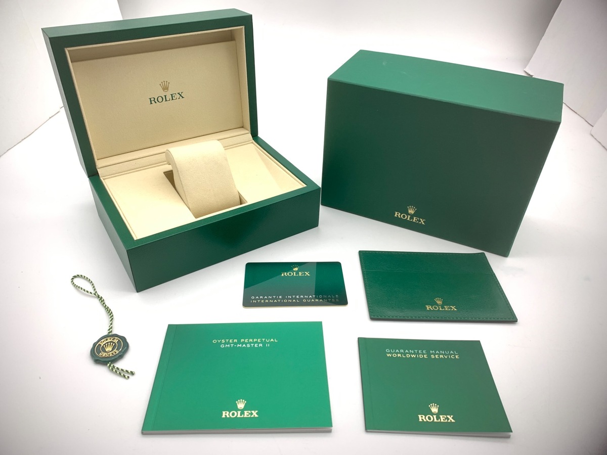 ロレックス(ROLEX) GMTマスターII ブラック 126713GRNR ステンレススティール/イエローゴールド ジュビリーブレス