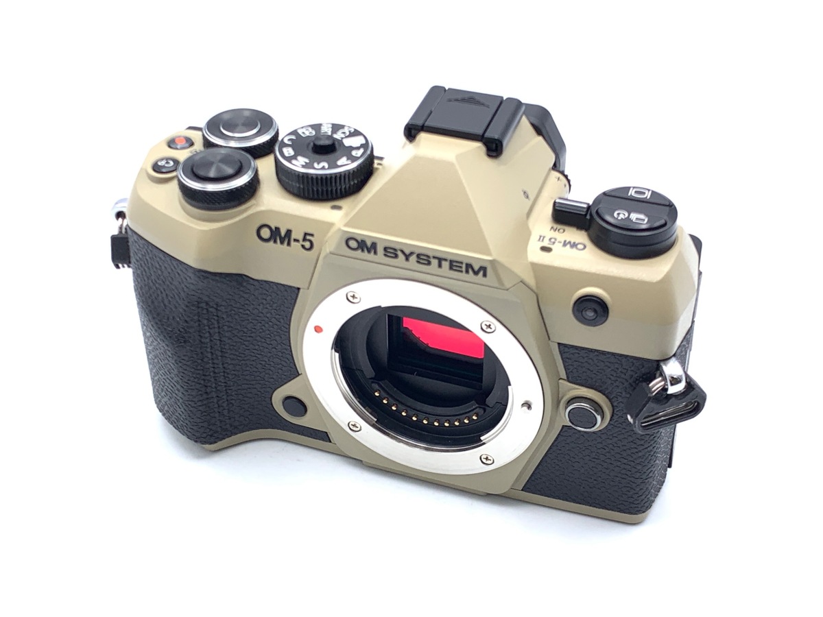 中古：A(美品)】OM SYSTEM OM-5 Mark II ボディ サンドベージュ