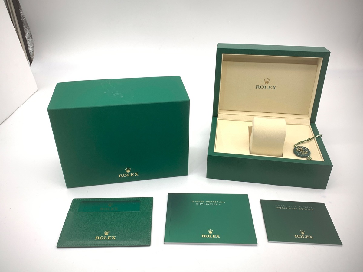 ロレックス(ROLEX) GMTマスターII ブラック 126710GRNR ステンレススティール オイスターブレス