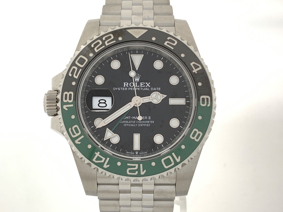 ロレックス(ROLEX) GMTマスターII ブラック 126720VTNR ステンレススティール ジュビリーブレス