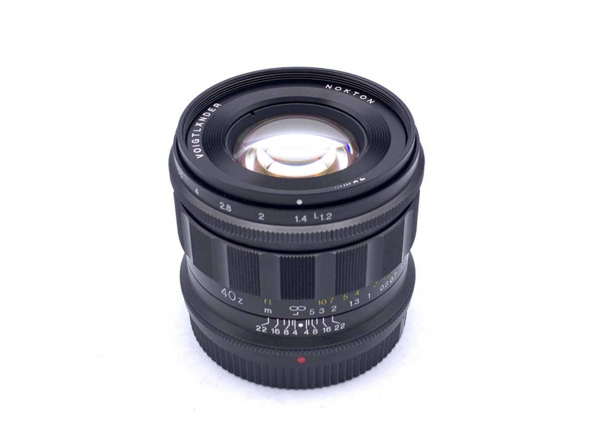フォクトレンダー　NOKTON 40mm F1.2 Zマウント用　中古品 フォクトレンダー NOKTON 40mm F1.2 Aspherical [ニコンZ用] 中古価格