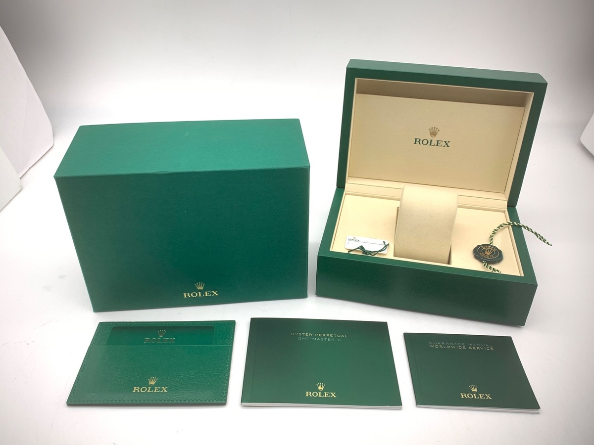 ロレックス(ROLEX) GMTマスターII ブラック 126713GRNR ステンレススティール/イエローゴールド ジュビリーブレス