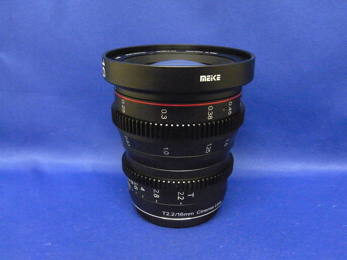 Meike 16mm T2.2 シネマレンズ(マイクロフォーサーズマウント)