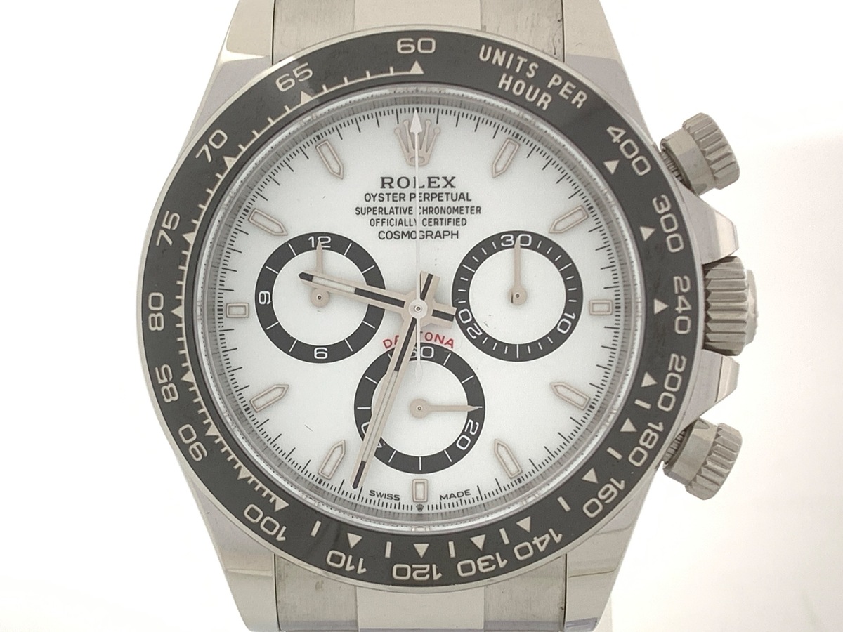 ロレックス(ROLEX) デイトナ ホワイト 126500LN ステンレススティール
