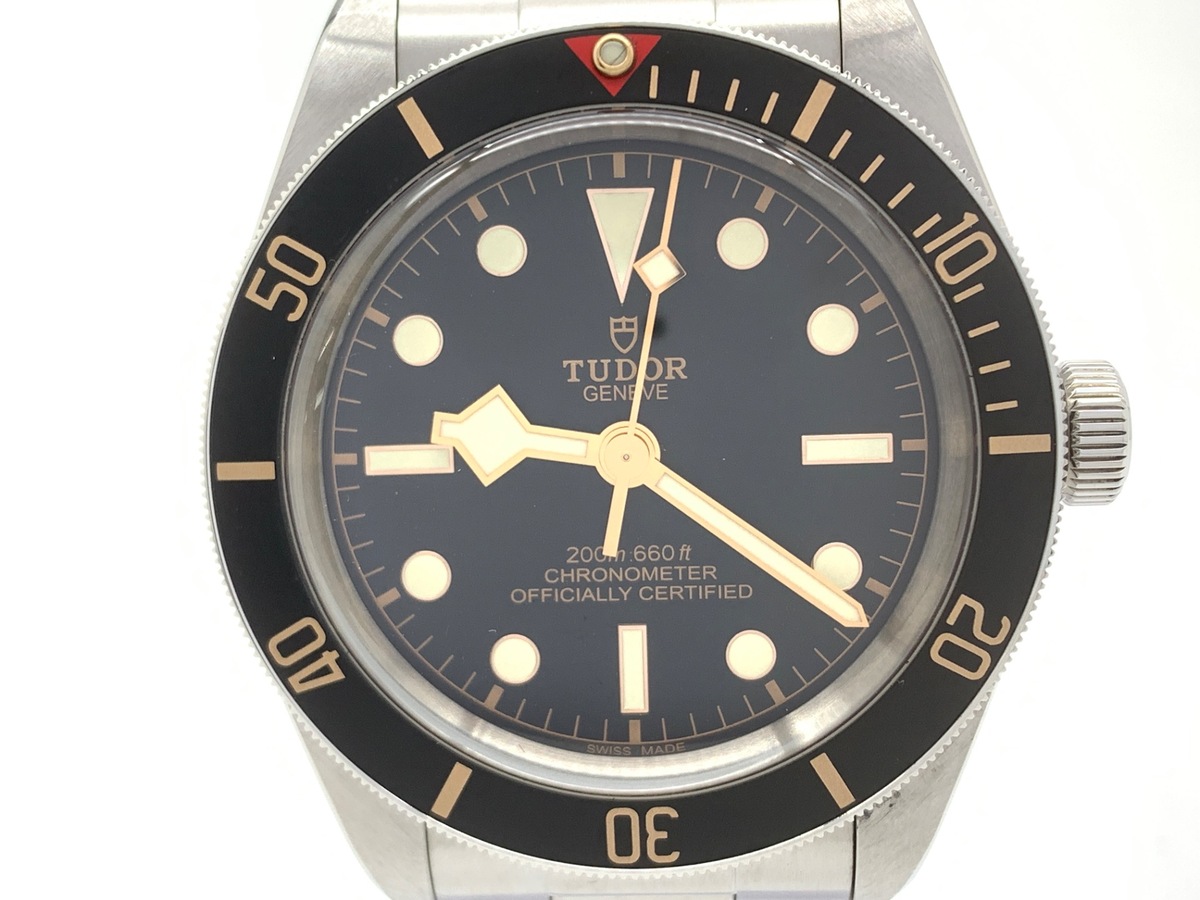 チューダー ブラックベイ 58 ブラック 79030N ステンレススティール SSブレス