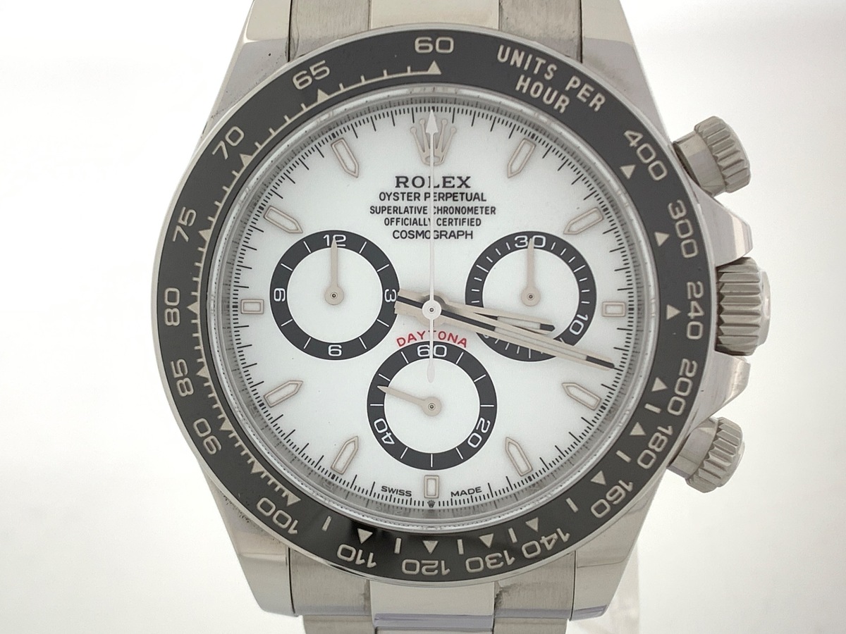 ロレックス(ROLEX) デイトナ ホワイト 126500LN ステンレススティール