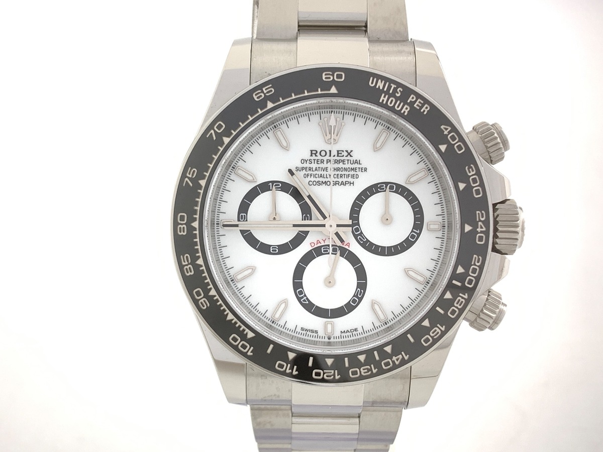 ロレックス(ROLEX) デイトナ ホワイト 126500LN ステンレススティール