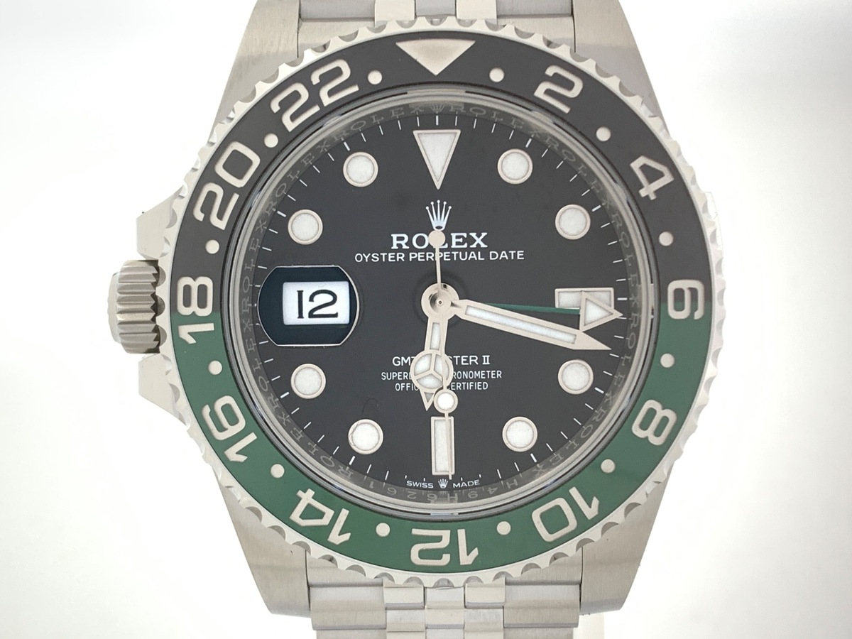 ロレックス(ROLEX) GMTマスターII ブラック 126720VTNR ステンレススティール ジュビリーブレス