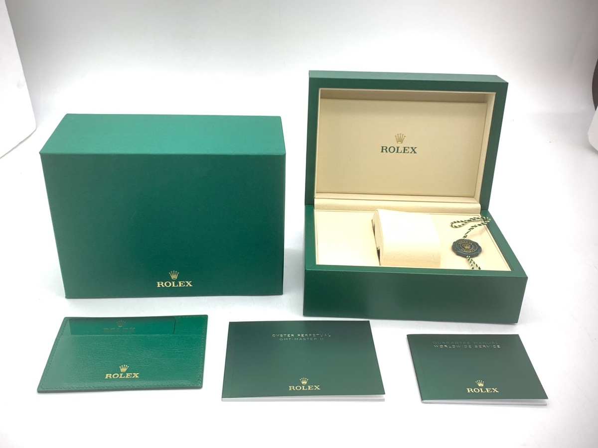 ロレックス(ROLEX) GMTマスターII ブラック 126710GRNR ステンレススティール オイスターブレス