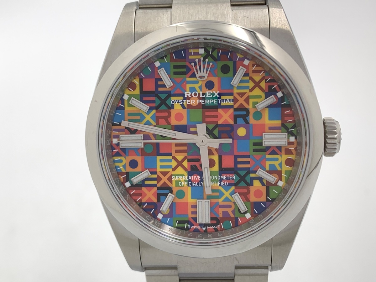 ロレックス(ROLEX) オイスターパーペチュアル 36 マルチカラー 126000 ステンレススティール ジュビリーモチーフ