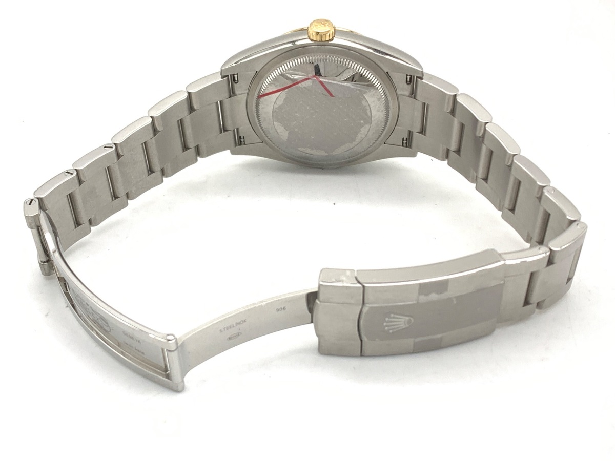 ロレックス(ROLEX) オイスターパーペチュアル 36 スレート [グレー系] 126003 ステンレススティール/イエローゴールド