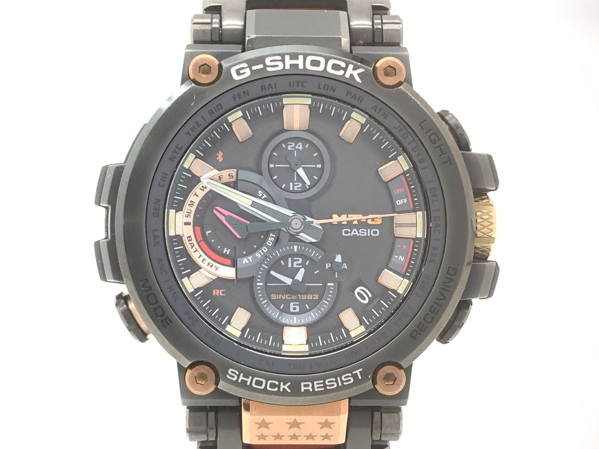カシオ G-SHOCK MTG-B1000TF-1AJR ブラック マグマオーシャン G-SHOCK35周年限定モデル