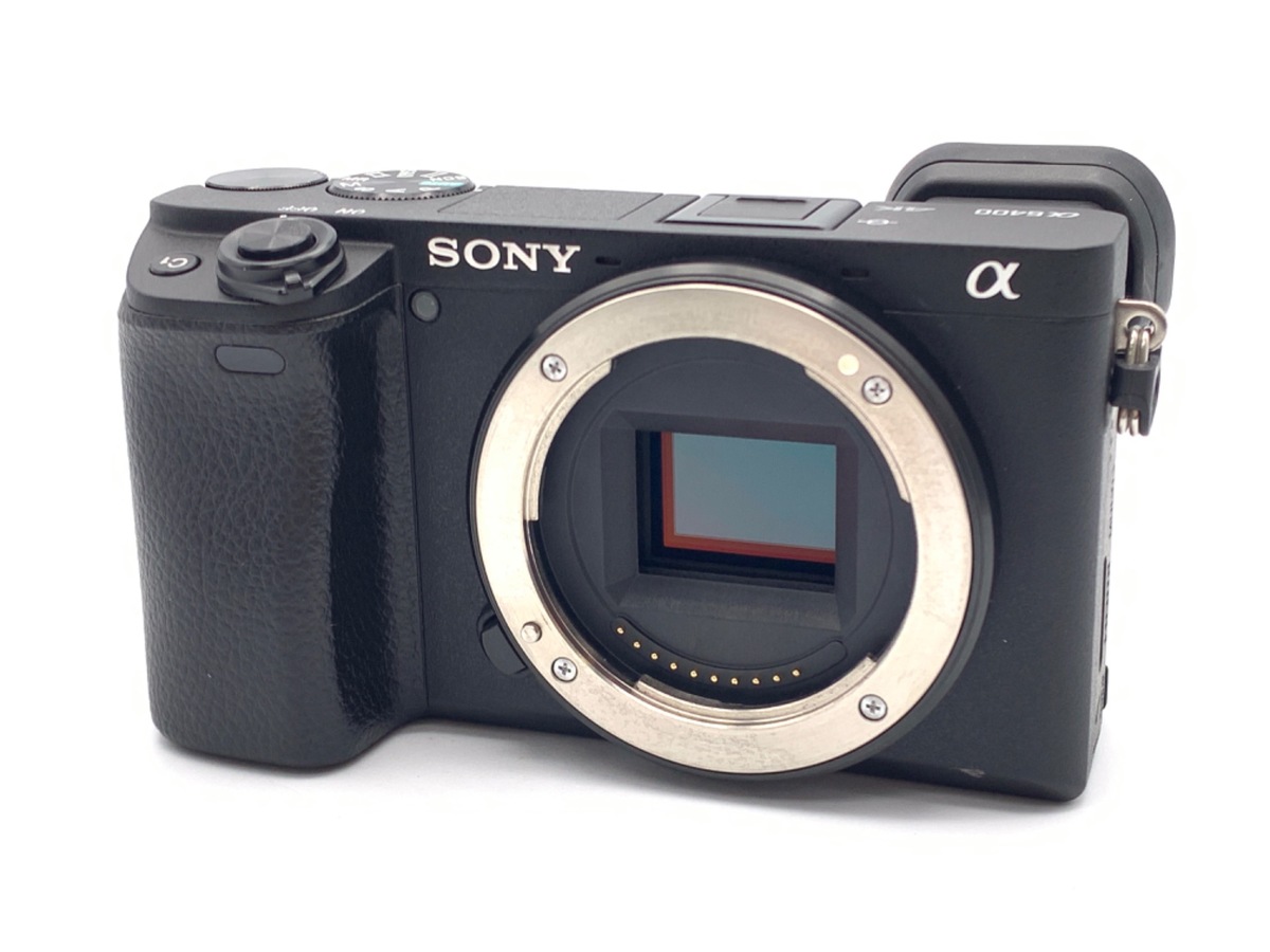 美品 SONY α6400 ILCE−6400 ボディ SONY ソニー(SONY) α6400 ボディ(ブラック) ILCE-6400 APS-C