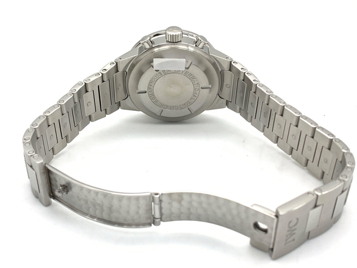 IWC GST クロノグラフ ブラック IW370708 ステンレススティール