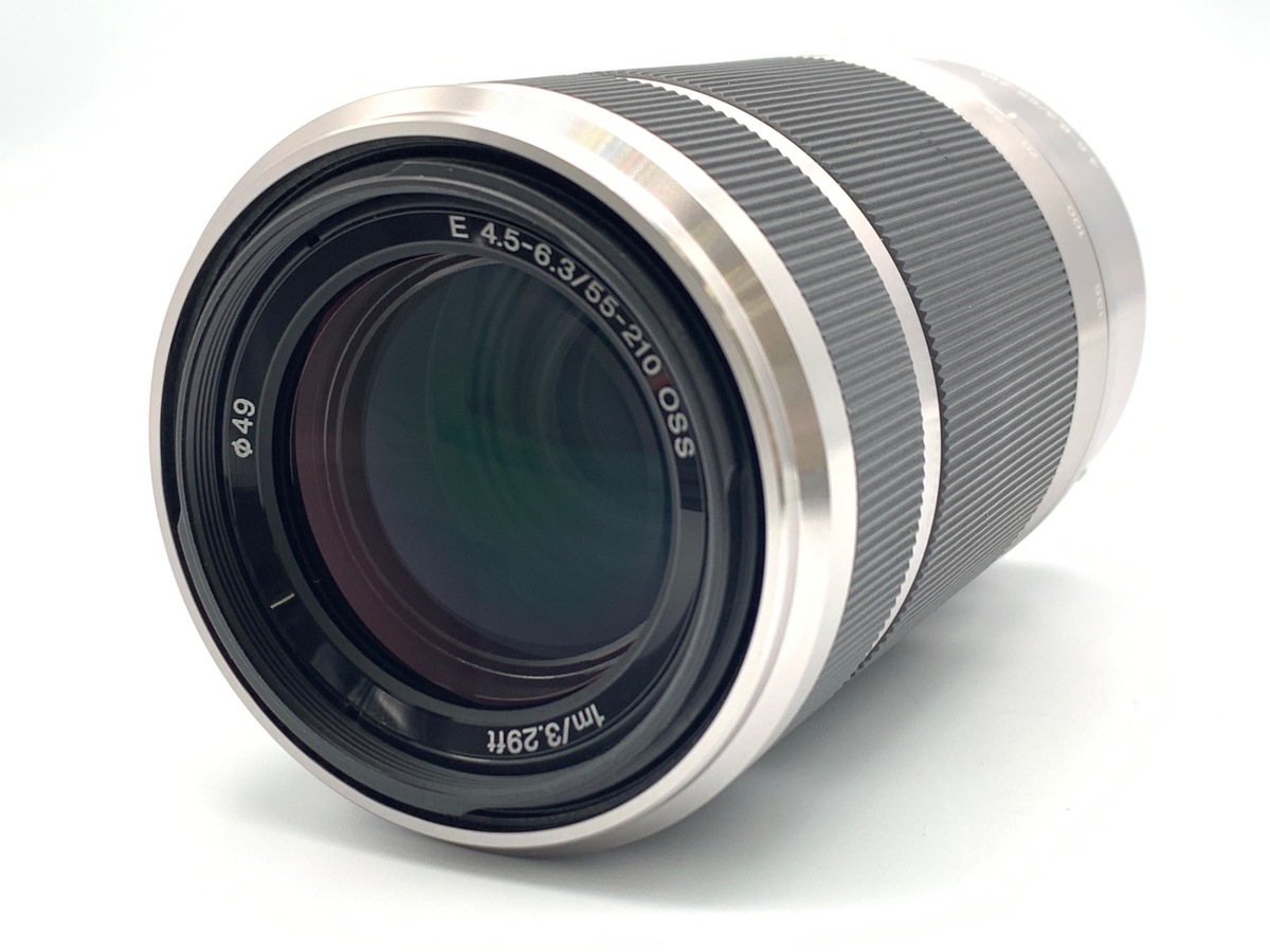 ✨極美品✨ソニー E 55-210mm OSS❤️シルバー❤️小型軽量望遠レンズ！ SONY ソニー E 55-210mm F4.5-6.3 OSS SEL55210 [シルバー