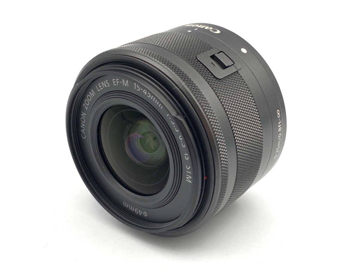 Canon 標準ズームレンズ EF-M15-45mm F3.5-6.3IS STM(シルバー) ミラーレス一眼対応 EF-M15-45ISS Canon 標準ズームレンズ EF-M15-45mm F3.5-6.3IS STM(グラファイト