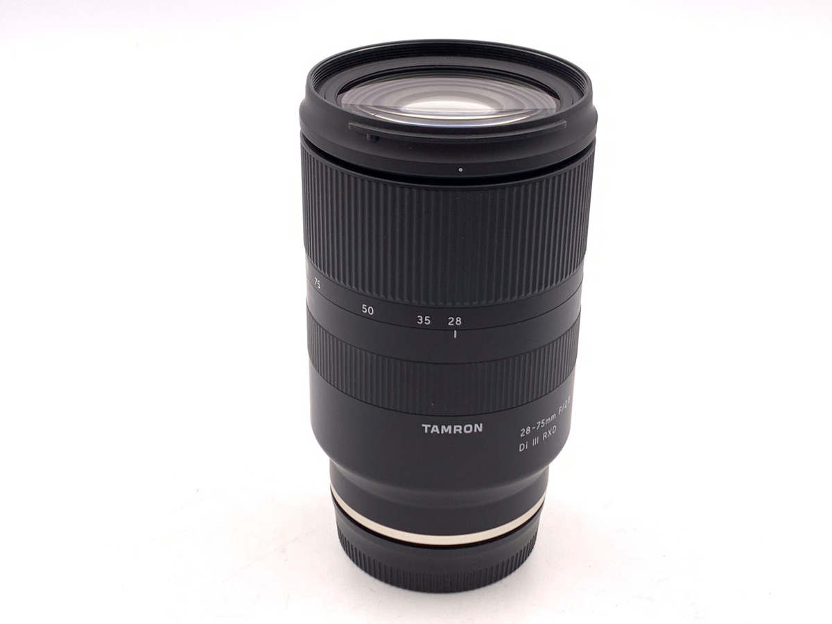 ※美品　TAMRON 28-75㎜　F/2.8 Di Ⅲ RXD Amazon.co.jp: 28-75mm F/2.8 Di III RXD ソニーEマウント用