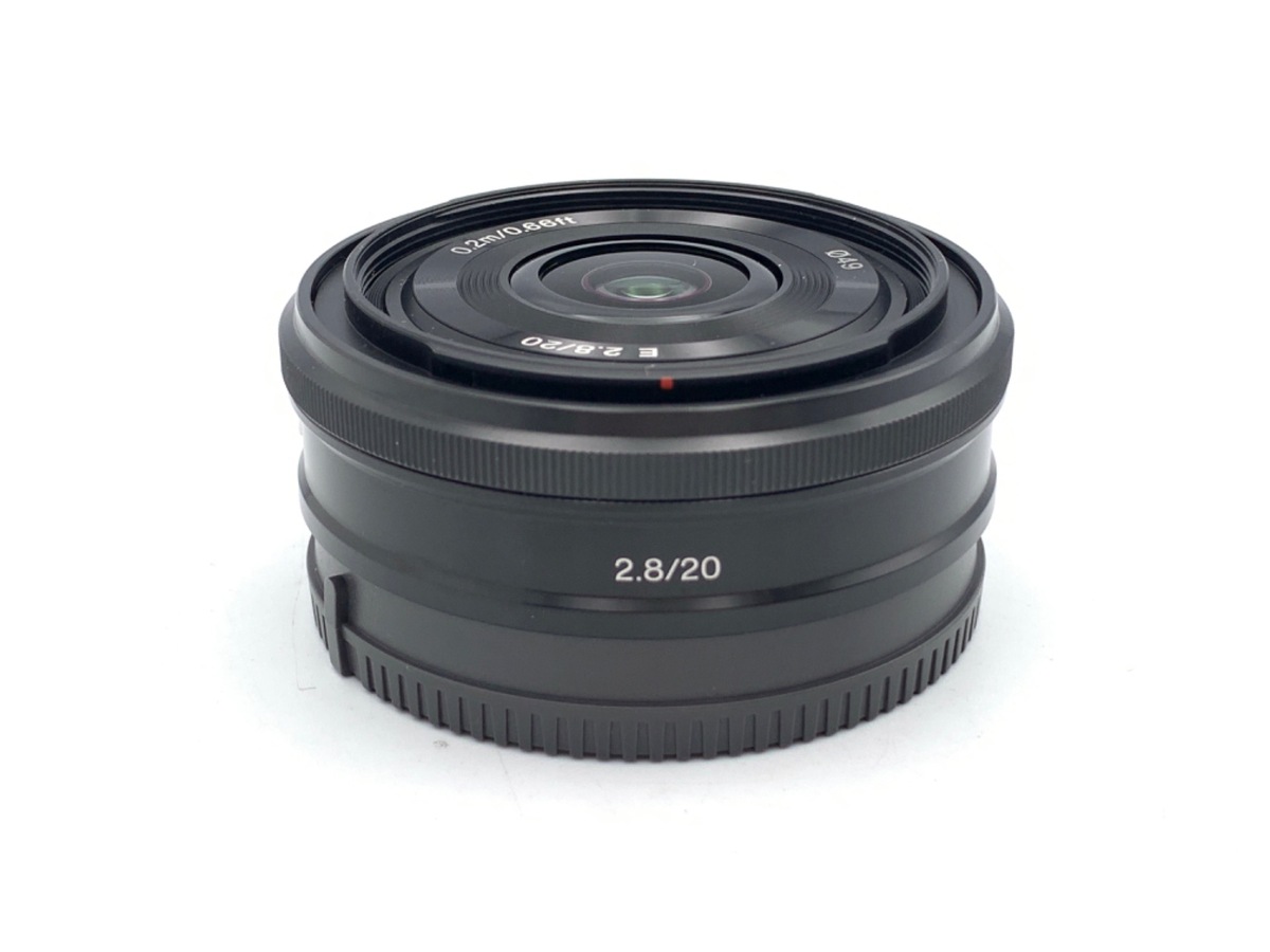 ソニー E 20mm F2.8 SEL20F28 プロテクタ等付き 美品 E 20mm F2.8 | SEL20F28 | Sony Asia Pacific