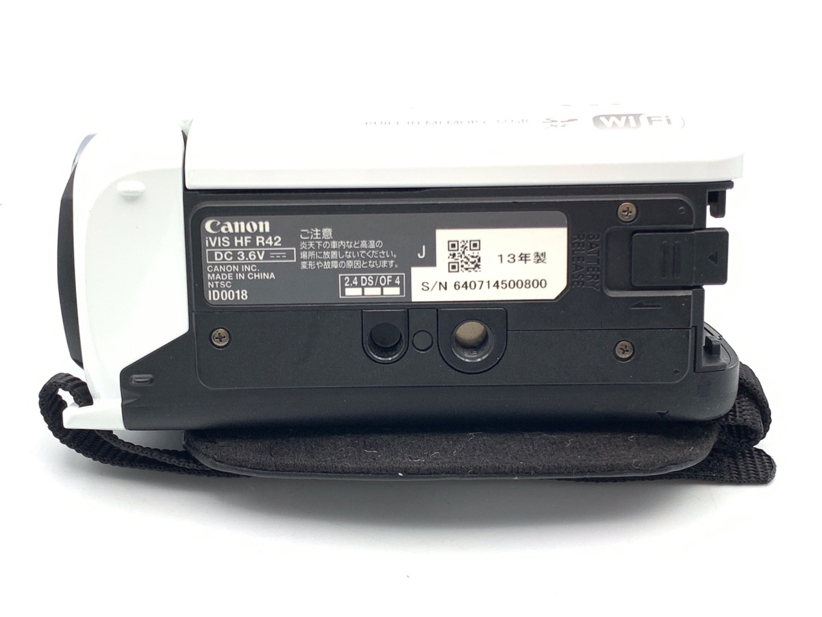 中古】キヤノン iVIS HF R42 ホワイト｜｜カメラのキタムラネットショップ