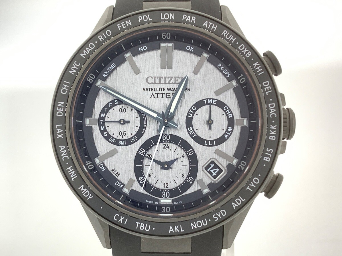 シチズン アテッサ アクトライン シルバー CC4055-14H/F950-0029S08 スーパーチタニウム
