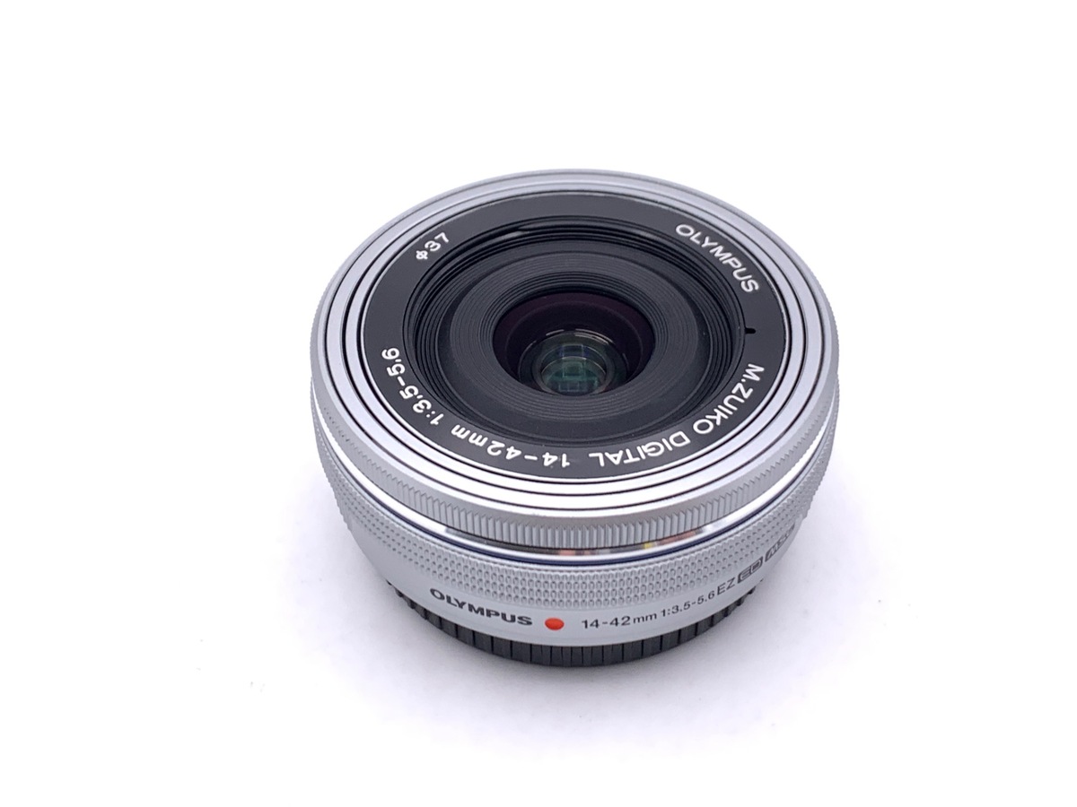 中古】オリンパス M.ZUIKO DIGITAL ED 14-42mm F3.5-5.6 EZ シルバー